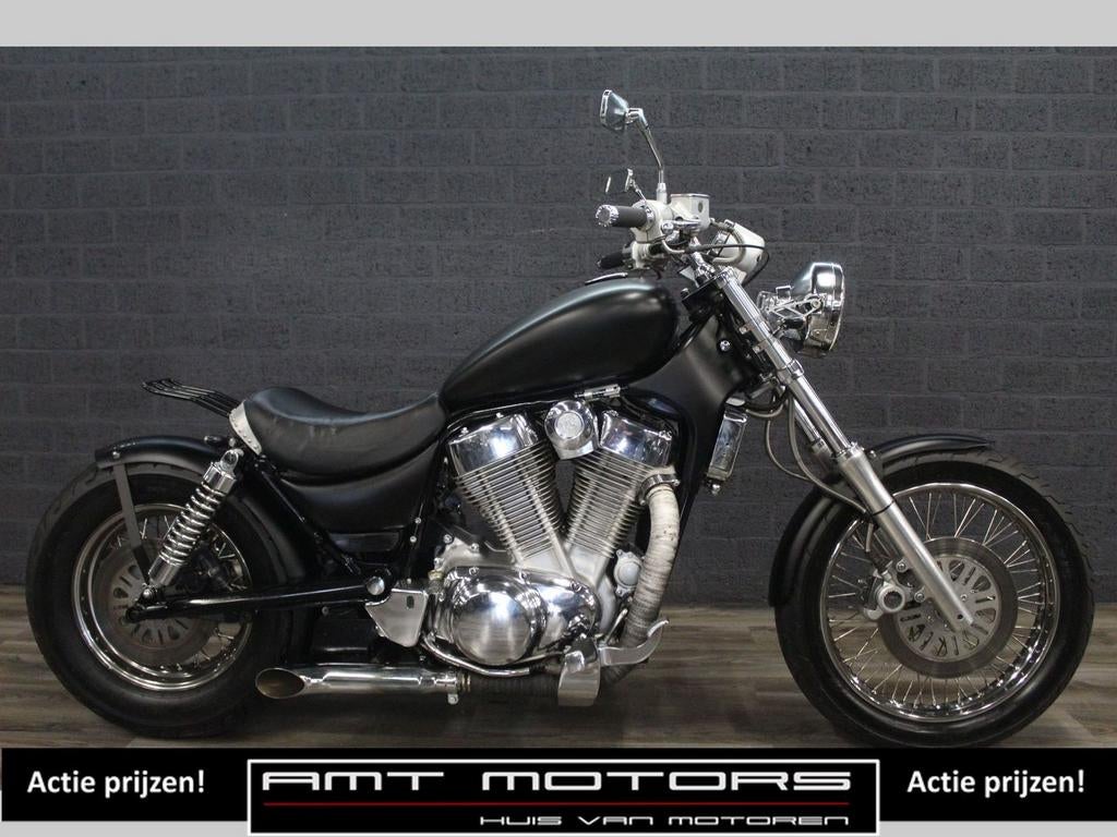 SUZUKI VS 1400 INTRUDER (bj 1996) 42,651 km MatZwart Custom, 1360 cc, SUZUKI, Bedrijf, Onbekend