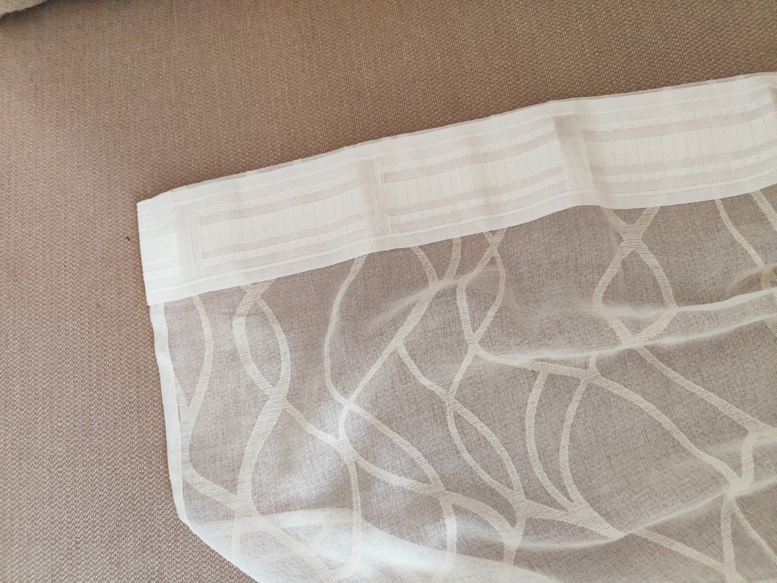 Ikea vitrage met motiefjes, Ophalen of Verzenden, Nieuw, 100 tot 150 cm, 200 cm of meer
