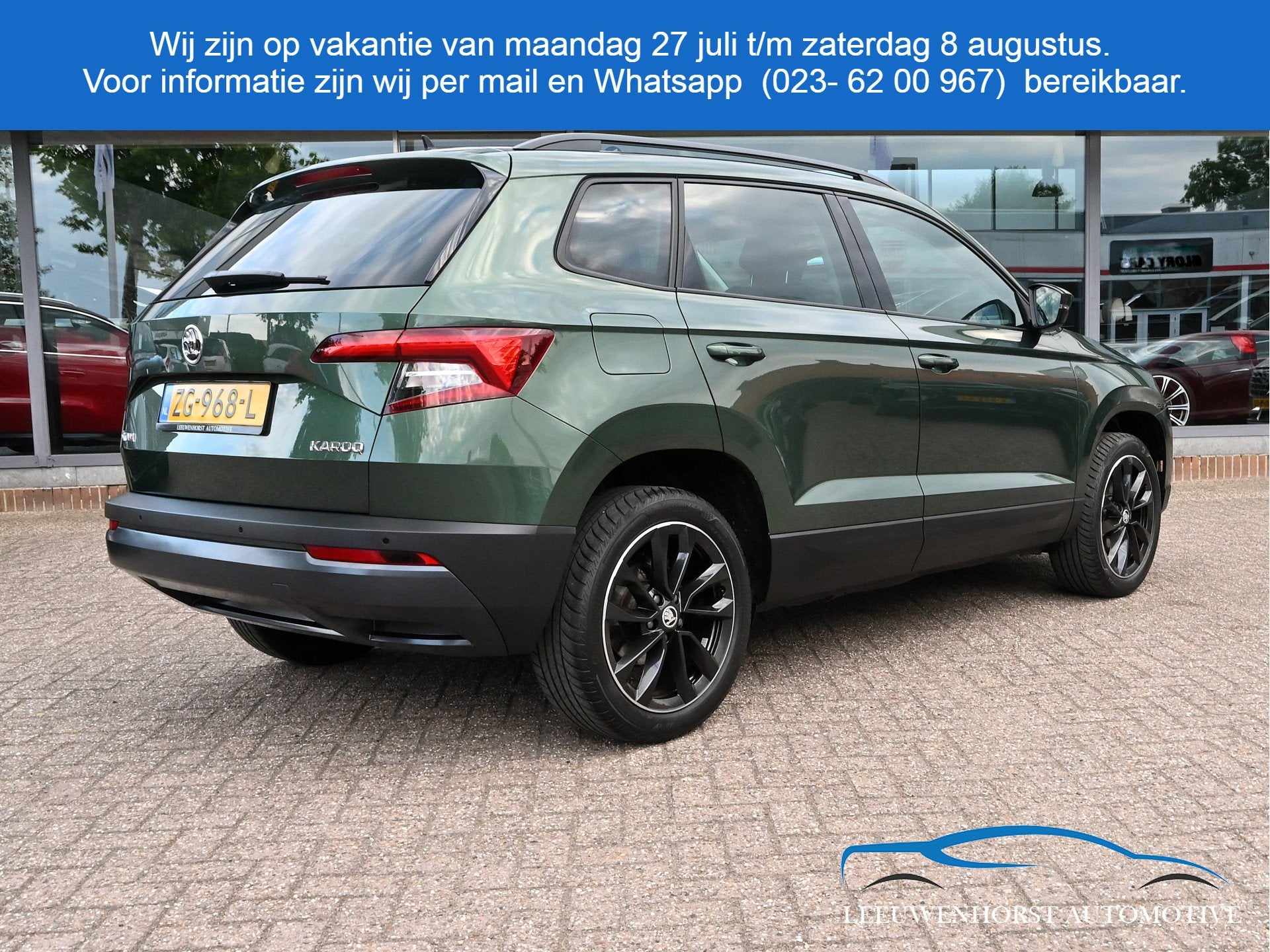 Skoda Karoq 1.0 TSI Ambition AUTOMAAT, elek. a.klep, leer, s, Gebruikt, 1261 kg, 116 pk, 19 km/l