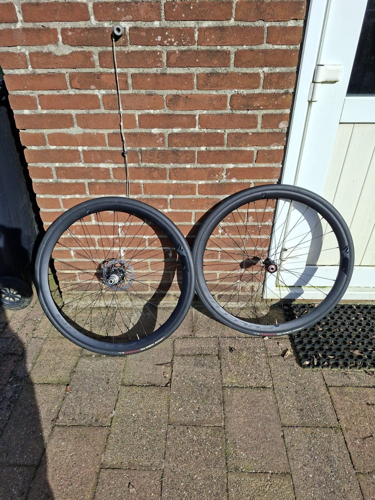 Fulcrum racing 400 wielen met Vittoria Rubino Pro banden, Ophalen, Aluminium