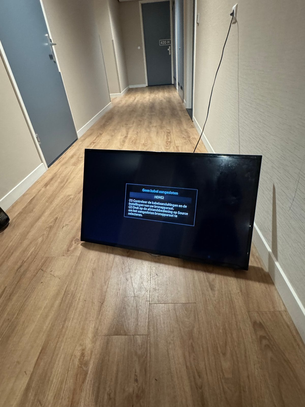 Samsung smart TV, Gebruikt, 50 Hz, Ophalen of Verzenden, Samsung