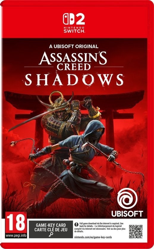 Assassin's Creed Shadows - Nintendo Switch 2, Vanaf 18 jaar, 1 speler, Zo goed als nieuw, Ophalen