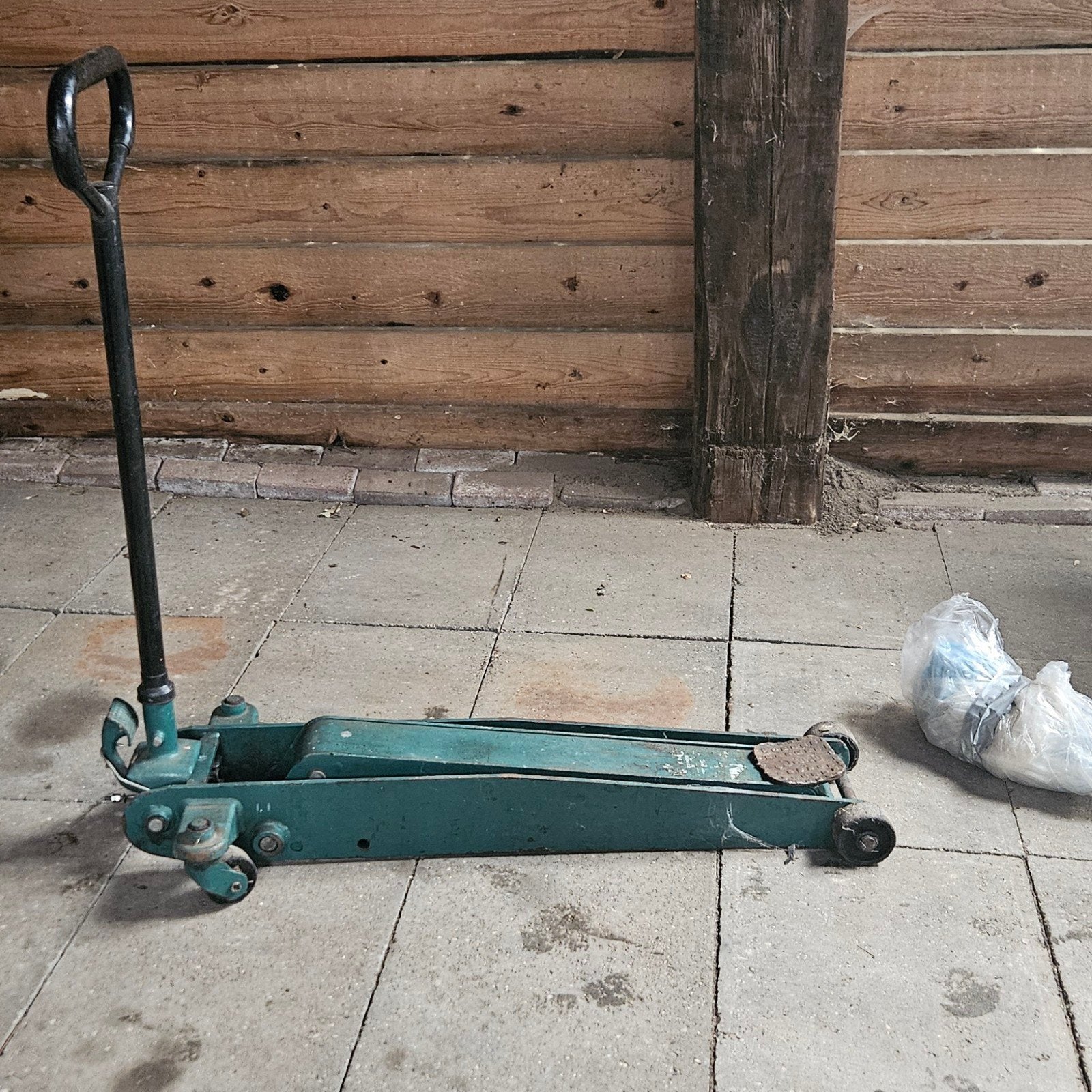 Compac autokrik hoogte 80 cm, Ophalen, Hydraulisch, Garagekrik