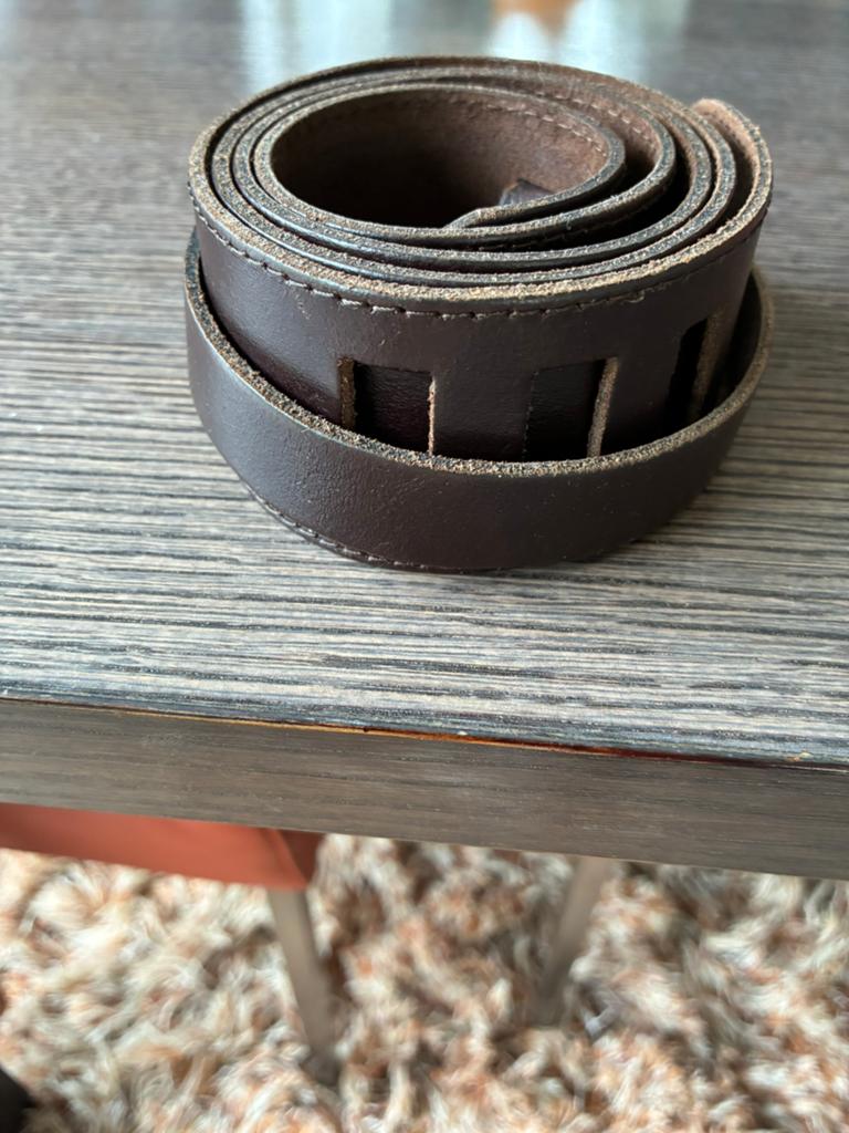 Just B, leren dames riem, Kleding | Dames, Riemen en Ceinturen, Losse buckle of gesp, Echt leder, Ophalen of Verzenden, Zo goed als nieuw