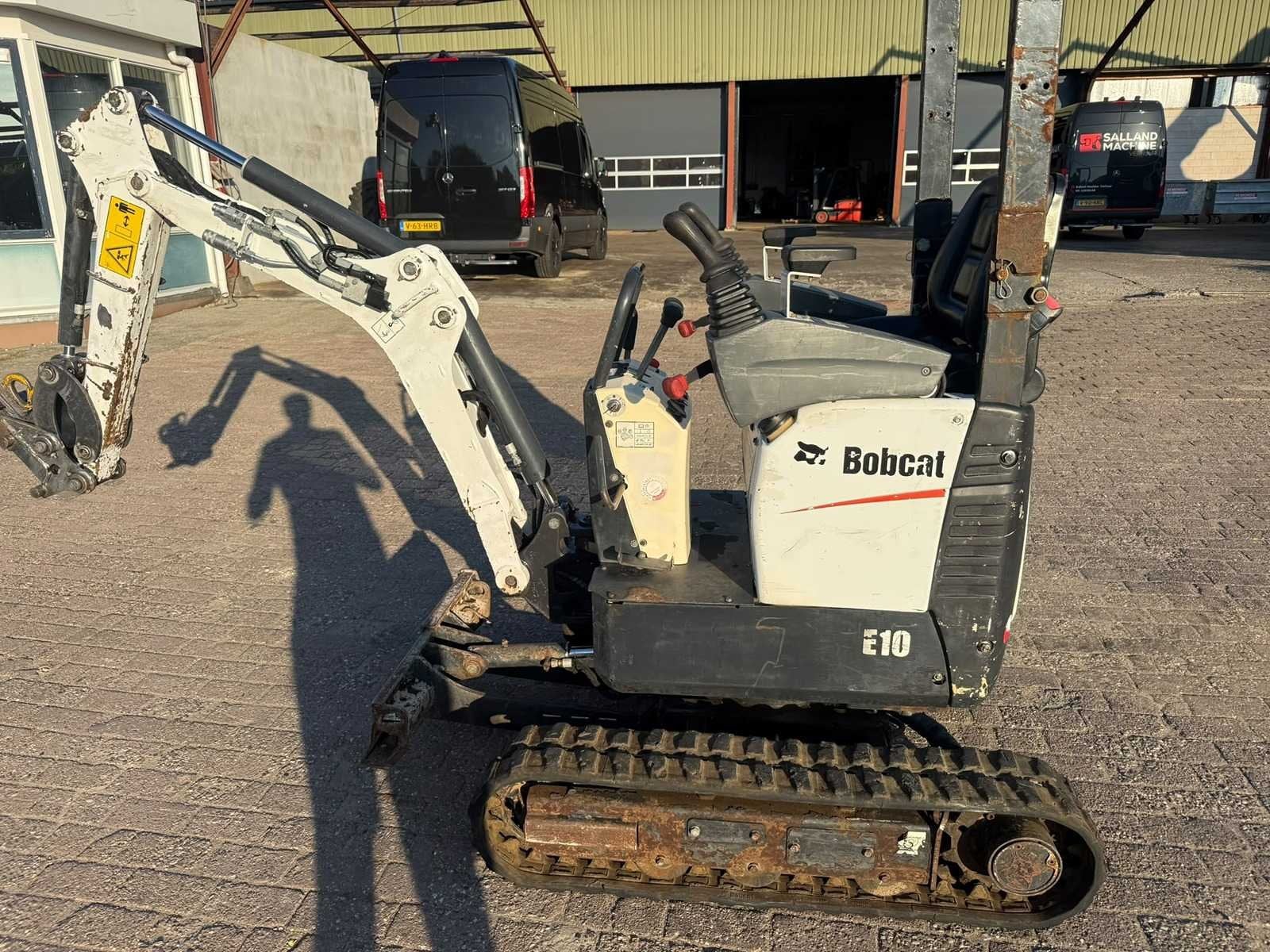 Bobcat - 2016 - E10 - Minigraafmachine, Graafmachine