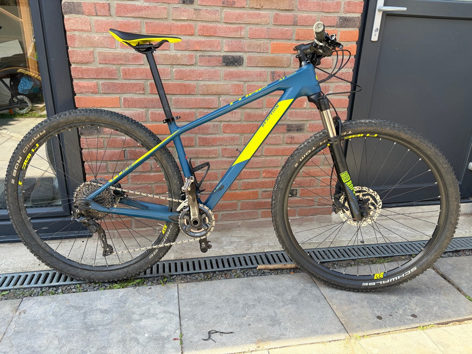 Cube Reaction 62 carbon, Hardtail, Heren, Zo goed als nieuw, Schijfrem