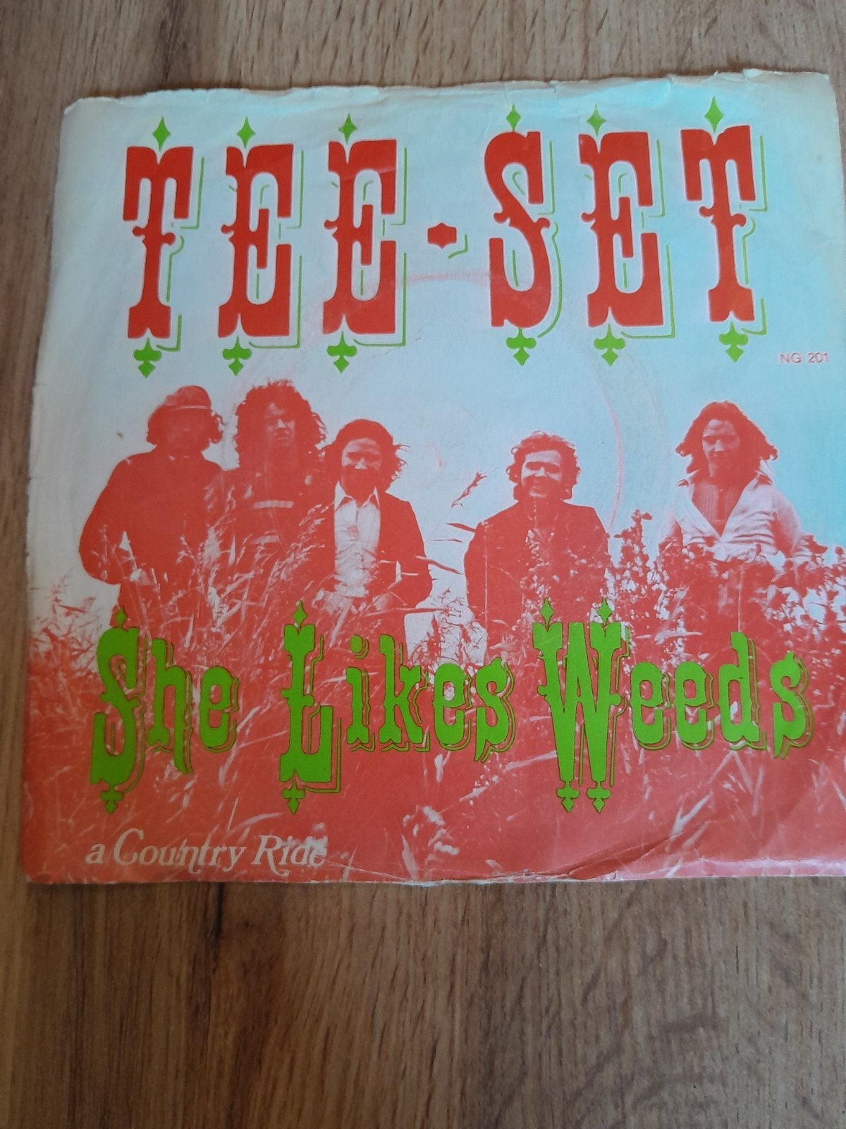 Tee-set 7inch she likes weeds, Ophalen of Verzenden, Zo goed als nieuw, Pop