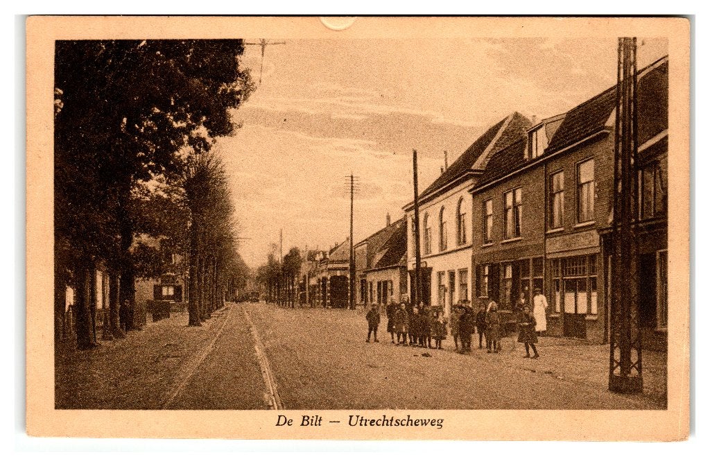 De Bilt, Utrechtscheweg, Ophalen of Verzenden, 1920 tot 1940, Ongelopen, Utrecht