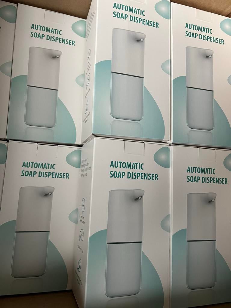 Grote partij (ca. 200 stuks) automatische foam dispensers, Ophalen of Verzenden, Nieuw, Wit, Overige typen