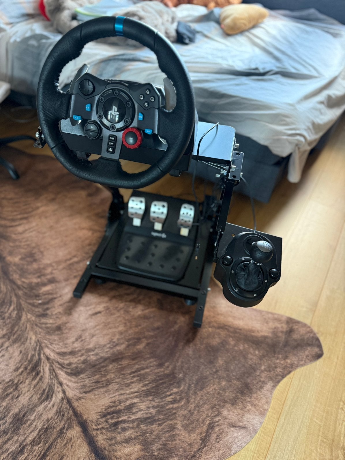 Logitech G29 Steering Wheel inc. Gear Shifter and Mount!, Spelcomputers en Games, Ophalen, Zo goed als nieuw, PlayStation 1