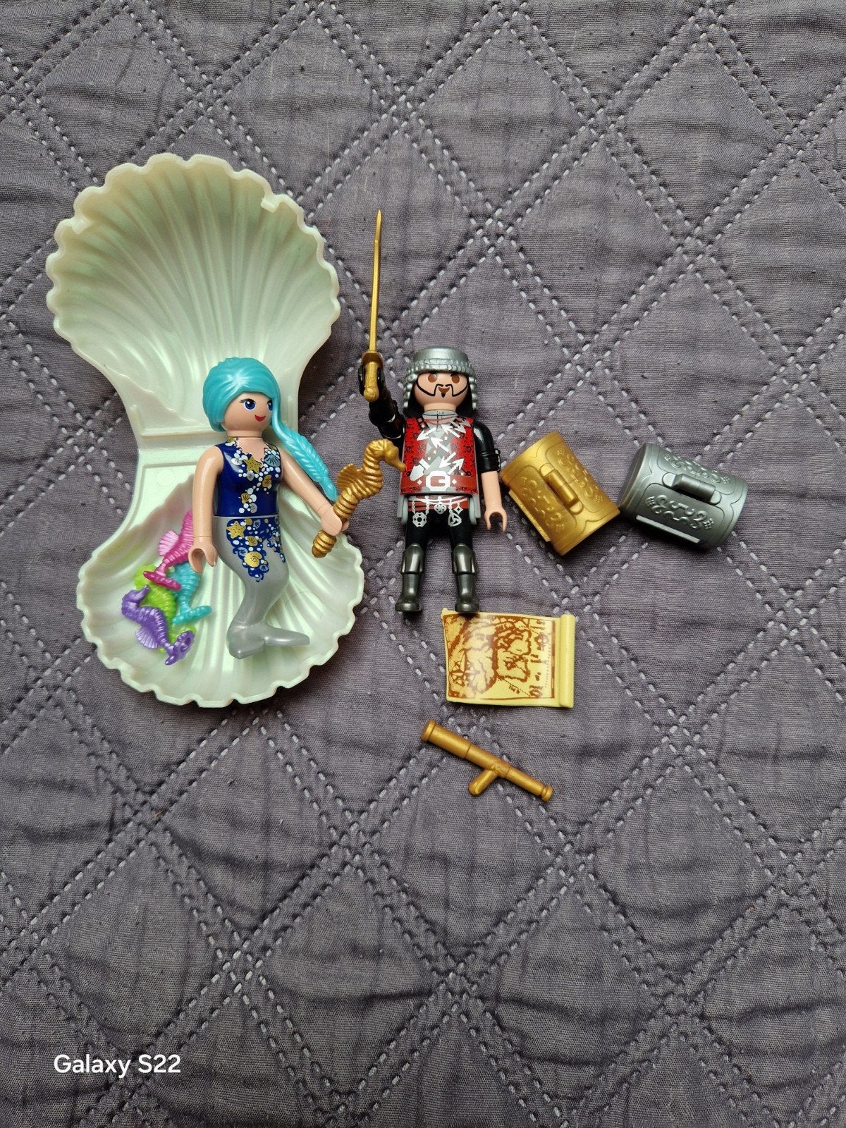 Playmobil Zeemeermin en Piraat met accessoires, Ophalen, Gebruikt, Meisje