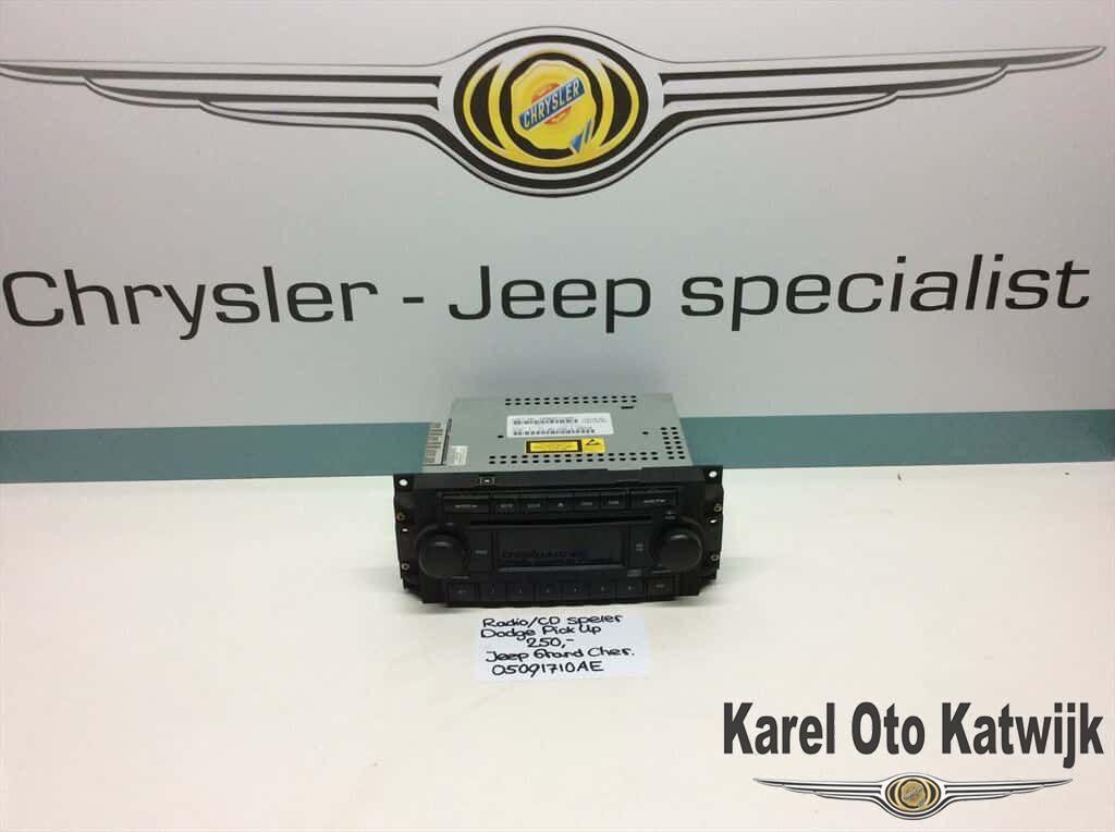 Radio/CD speler Dodge Pick Up, Jeep Grand Cherokee, Ophalen of Verzenden, -, -, -