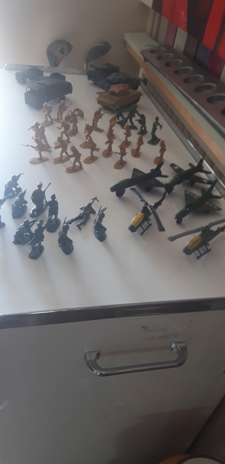 soldaatjes vintage, Verzamelen, Poppetjes en Figuurtjes, Ophalen of Verzenden