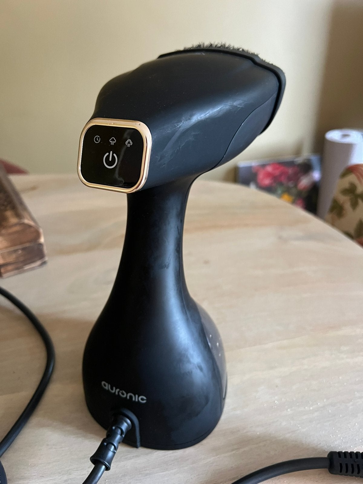 Auronic kledingstomer stoomapparaat zwart, Witgoed en Apparatuur, Ophalen, Zo goed als nieuw