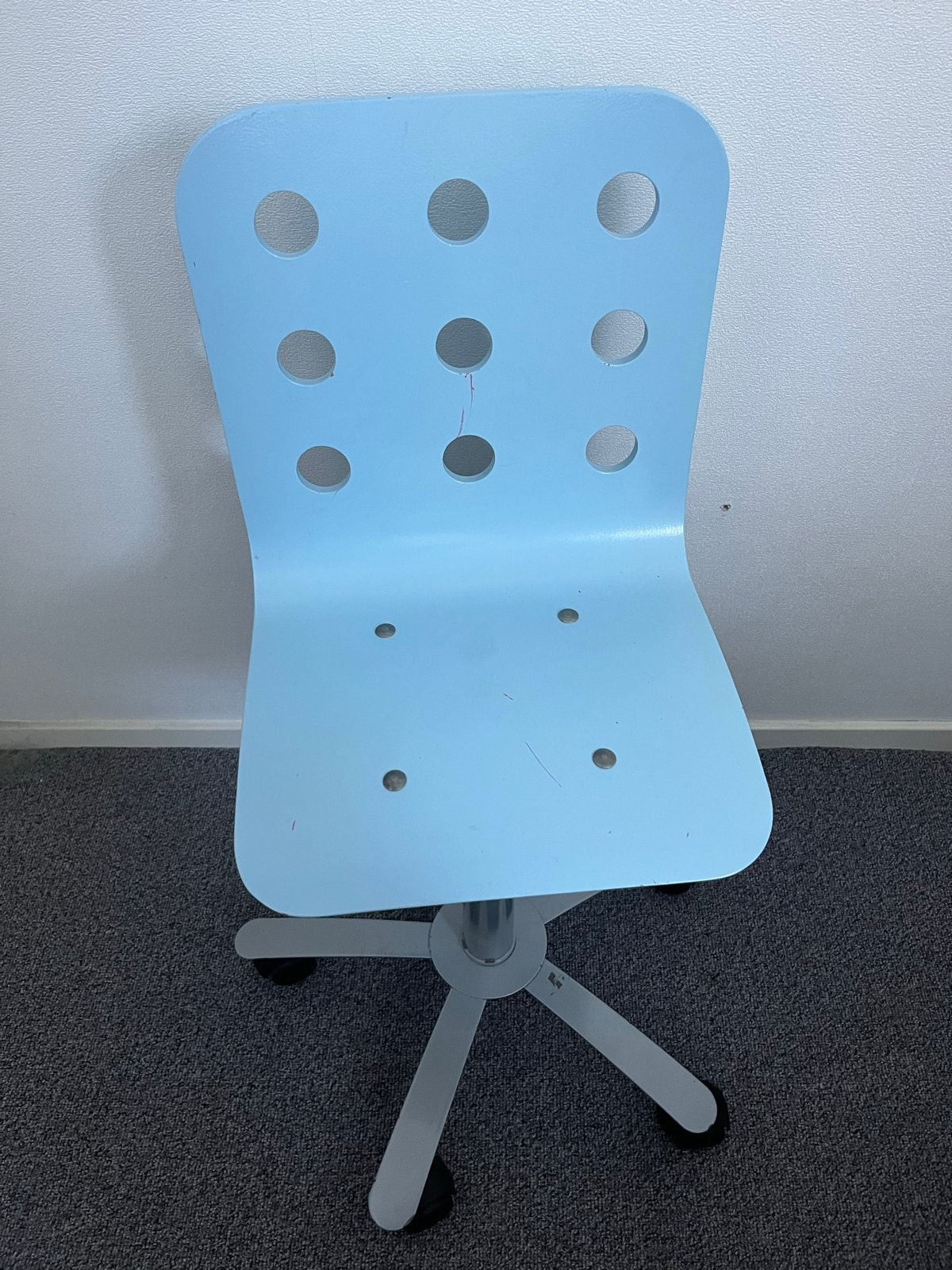 In hoogte verstelbare kinder bureaustoel - Blauw, Ophalen, Gebruikt, Blauw, Bureaustoel