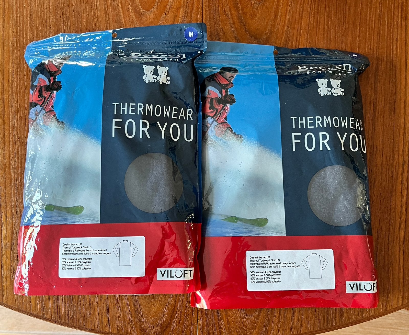 Beeren thermo shirts NIEUW, Kleding | Heren, Ophalen of Verzenden, Blauw