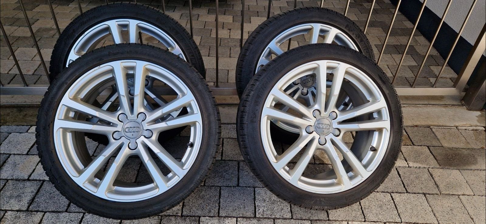 Audi A3 S3 RS3 8V originele velgen met Michelin winterbanden, Ophalen of Verzenden