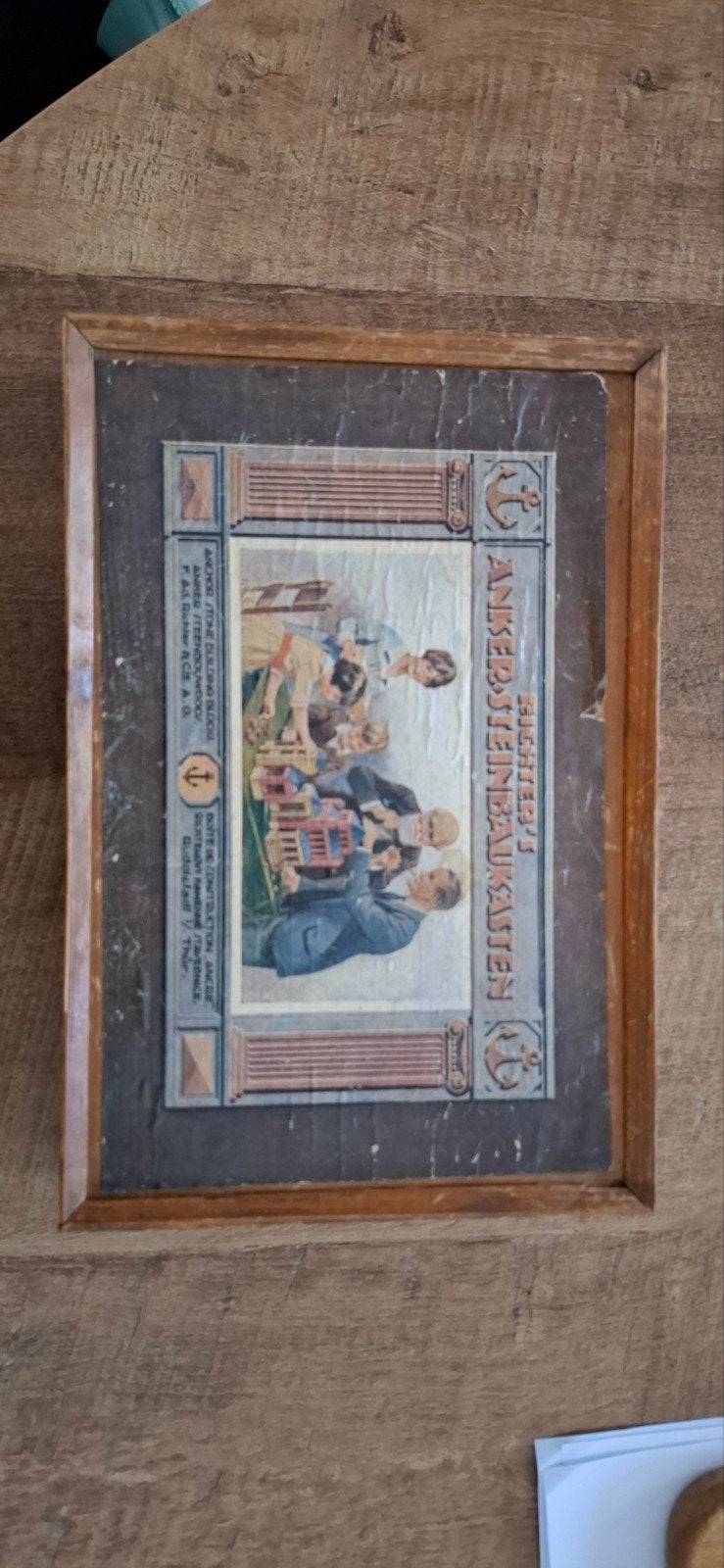Antieke Anker Steinbaukasten bouwdoos No. 4, Ophalen, Gebruikt, Overige merken