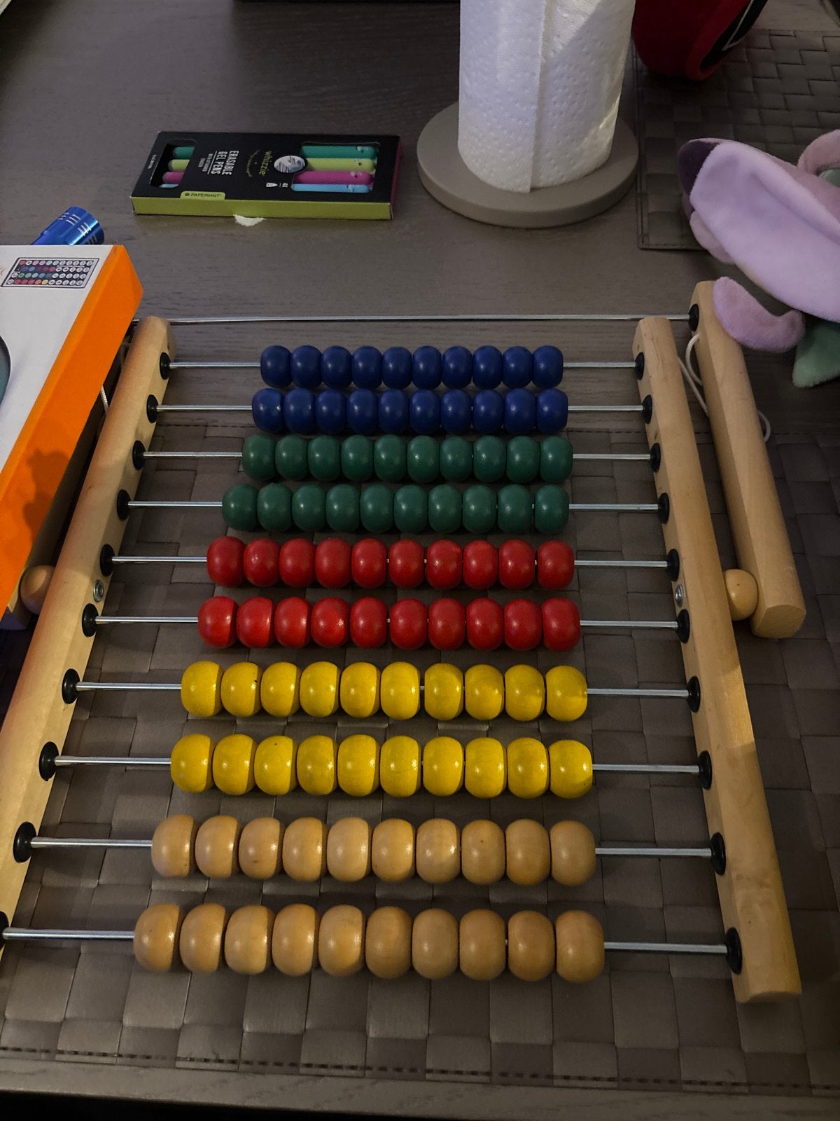 Houten Telraam - Educatief Speelgoed voor Kinderen, Ophalen of Verzenden, Gebruikt, Rekenen