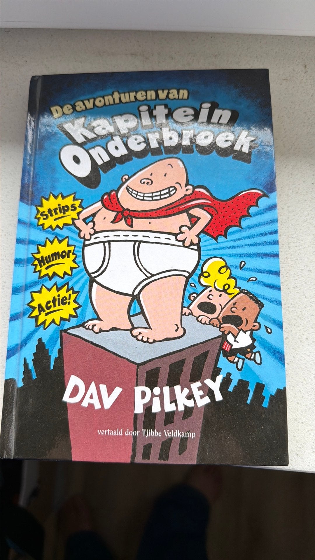 Kapitein onderbroek, Boeken, Eén stripboek, Ophalen of Verzenden, Zo goed als nieuw