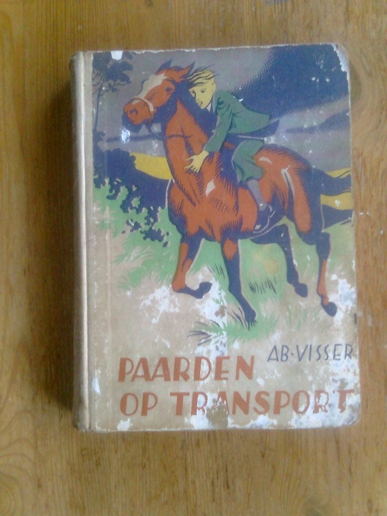 Paarden op transport,  door Ab Visser, Ophalen of Verzenden, Gelezen