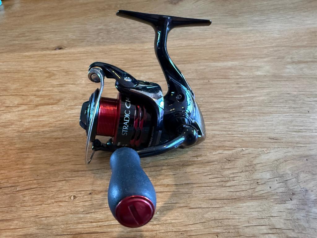 Shimano Stradic 1000FA en 2500FA Ci4, Ophalen of Verzenden, Gebruikt, Molen