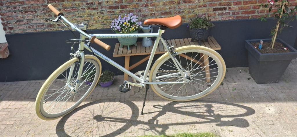 Stijlvolle Racefiets - Special Edition, Minder dan 10 versnellingen, Velgrem, Aluminium, 53 tot 57 cm