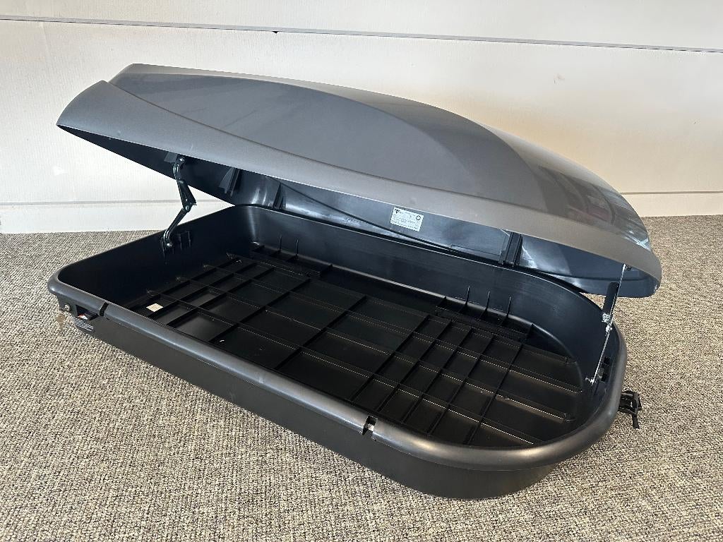 Dakkoffer 340 liter CAM Elite 343 grijs, Auto diversen, Dakkoffers, Ophalen, Nieuw