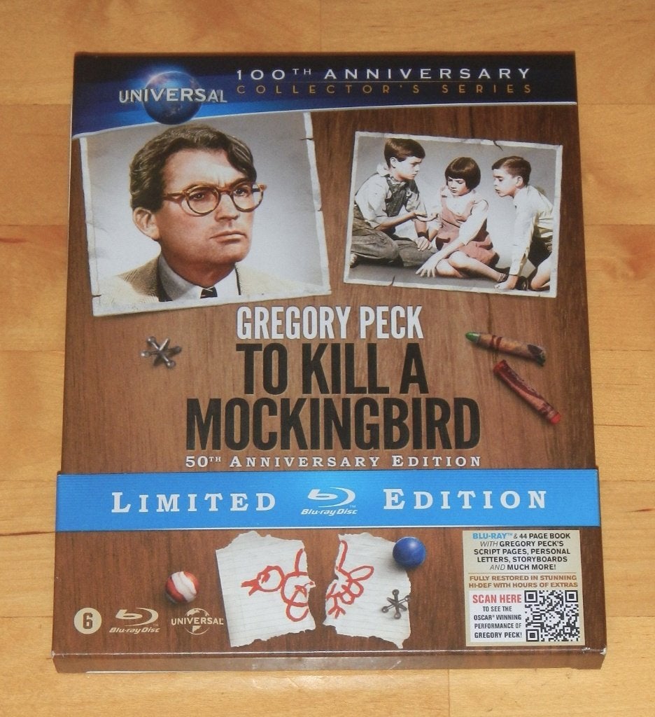 blu ray - To Kill a Mockingbird - digibook 50th anniversary, Verzenden, Zo goed als nieuw, Actie