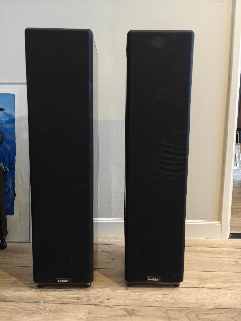 Translator Jade luidsprekers, Audio, Tv en Foto, Luidsprekers, Ophalen, 120 watt of meer, Front, Rear of Stereo speakers, Overige merken