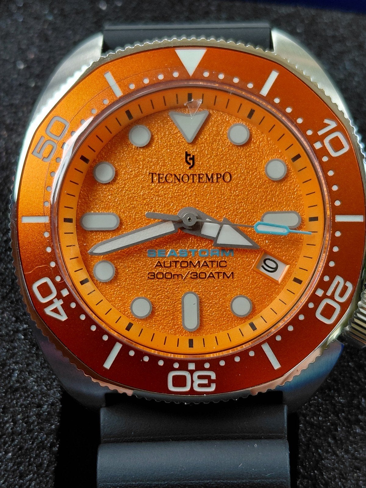 SCHITTEREND NIEUW IN DE BOX HORLOGE VAN TECHNOTEMPO ITALIAAN, Ophalen of Verzenden, Nieuw, Staal, Overige merken