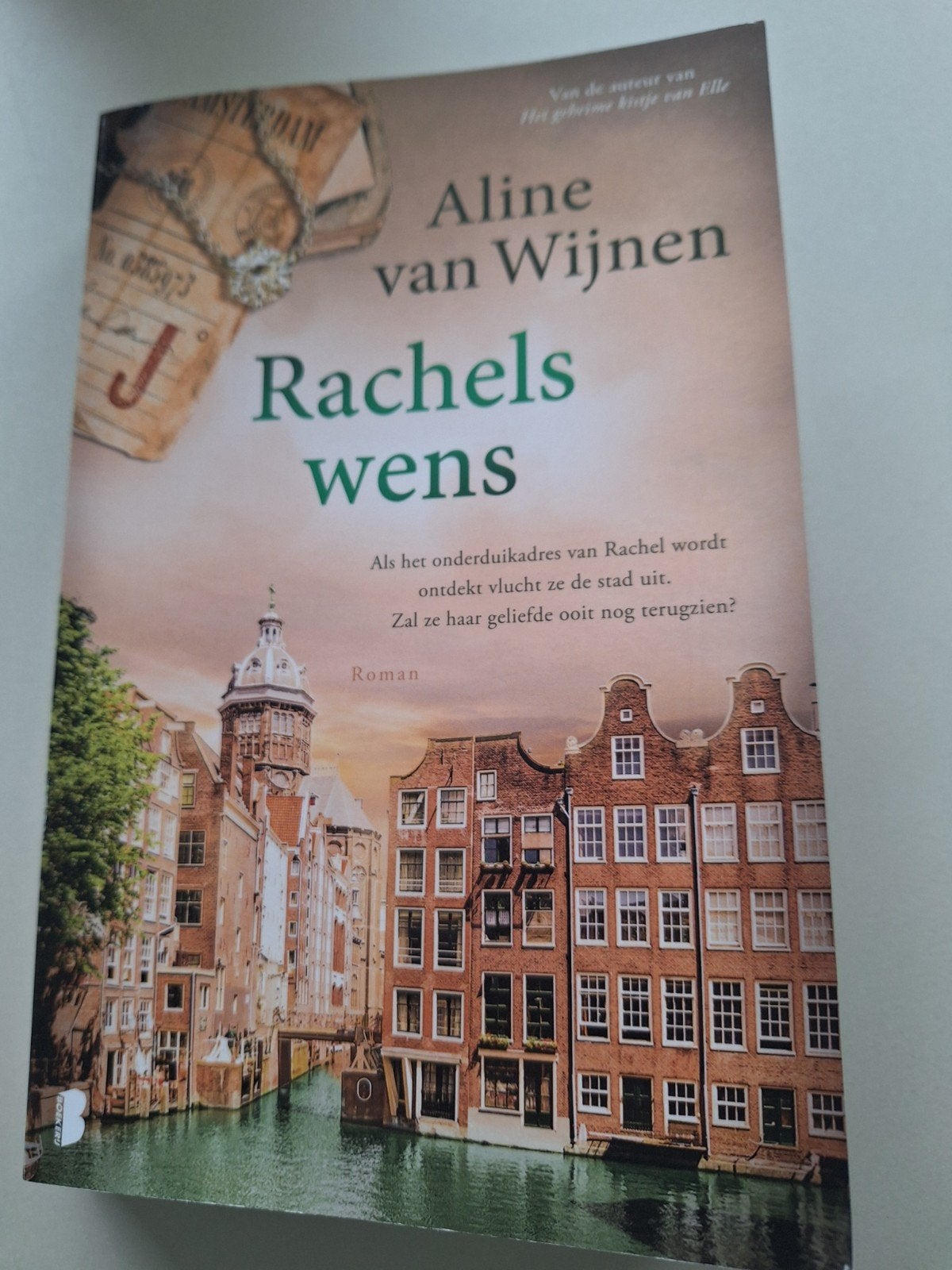 Rachels wens - Aline van Wijnen (Roman), Ophalen of Verzenden, Zo goed als nieuw, Aline van Wijnen, Nederland