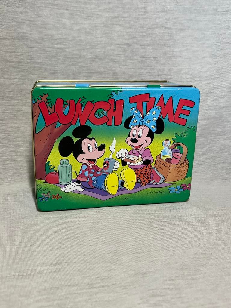 Vintage Lunchbox - Mickey Mouse, Verzamelen, Ophalen of Verzenden, Mickey Mouse, Gebruikt