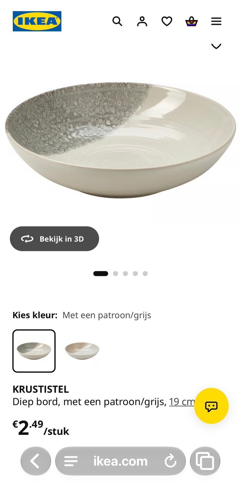 Ikea borden zgan geen schade, Huis en Inrichting, Ophalen, Zo goed als nieuw
