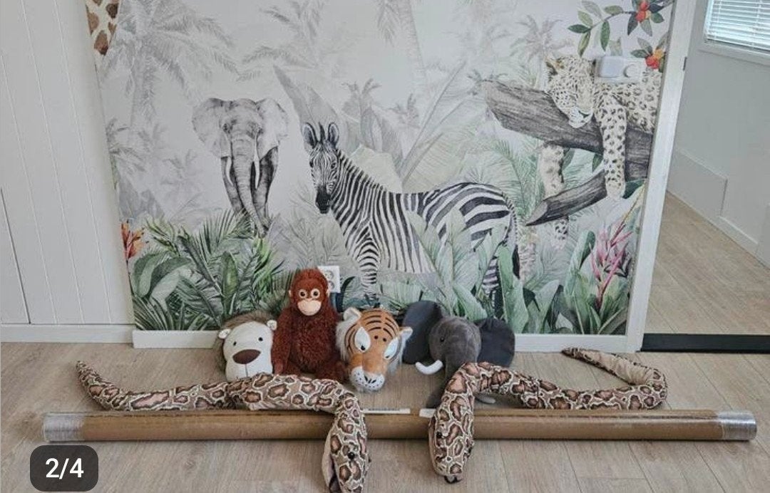 Dieren koppen voor decoratie, ophangbaar, Minder dan 75 cm, 105 cm of meer, Ophalen of Verzenden, Zo goed als nieuw