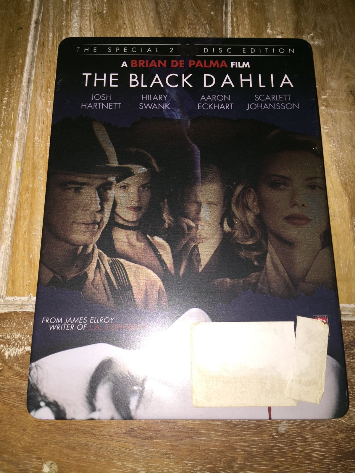 The Black Dahlia dvd Steelcase box, Vanaf 16 jaar, Ophalen of Verzenden, Zo goed als nieuw