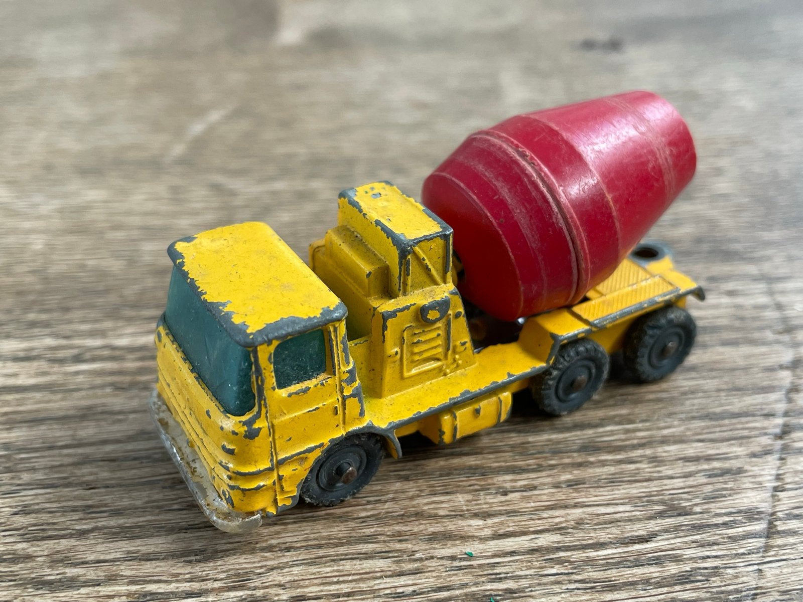 Vintage Husky Betonmixer Speelgoedauto - Made in GT Britain, Ophalen of Verzenden, Gebruikt