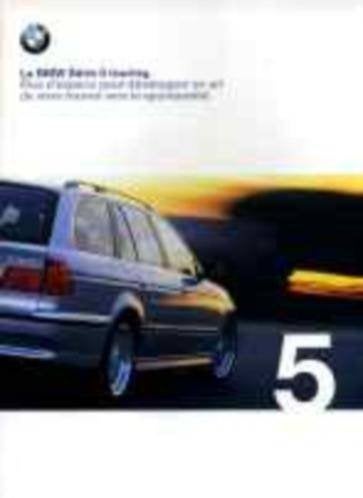 BMW 5-serie of Touring E34 of E39 brochure/auto folder 88-00, Boeken, Ophalen of Verzenden, Zo goed als nieuw, BMW