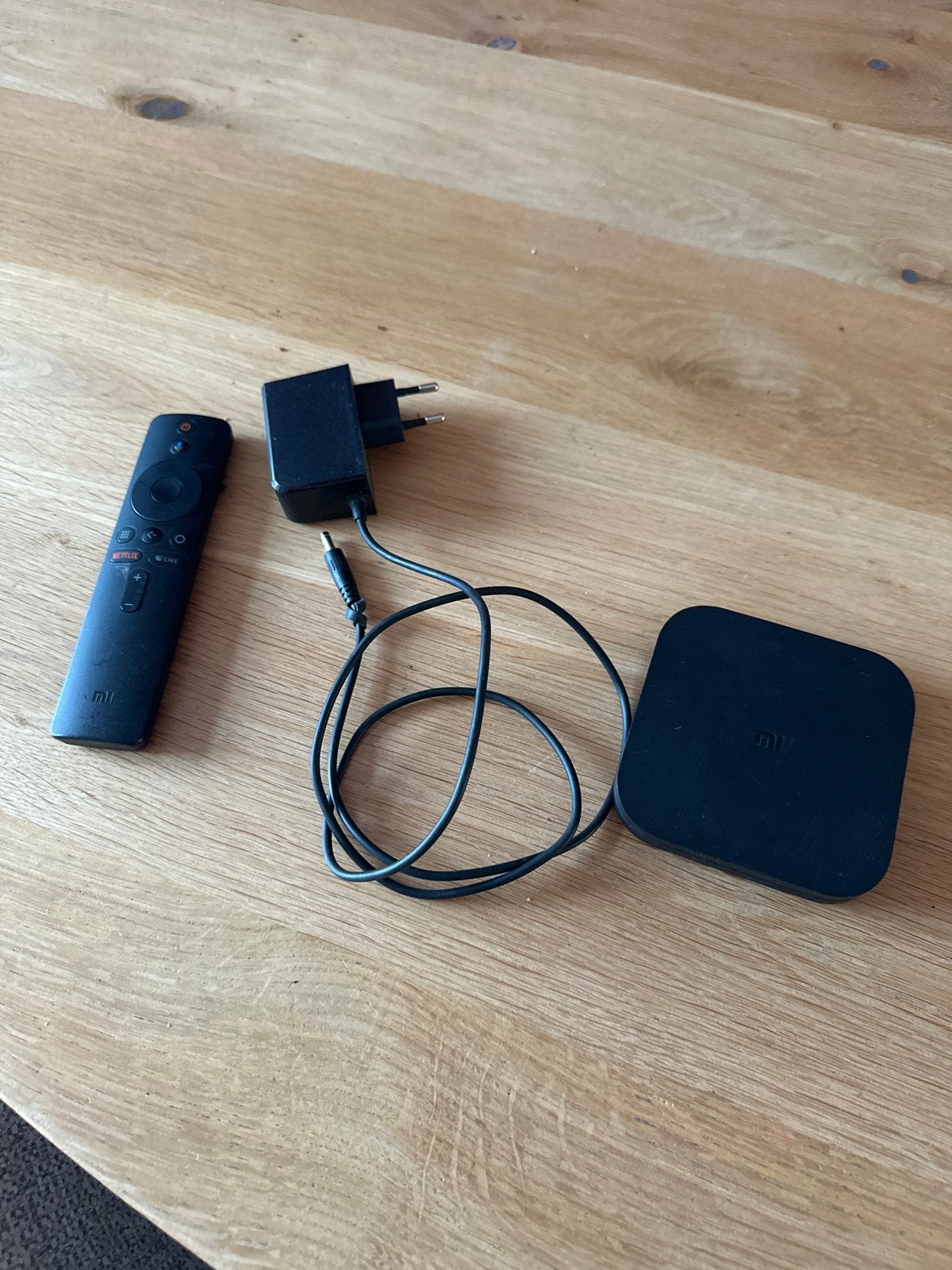 Xiaomi Mi Box S 4K Android TV Box met afstandsbediening, Ophalen of Verzenden, Zo goed als nieuw, HDMI, Zonder harde schijf