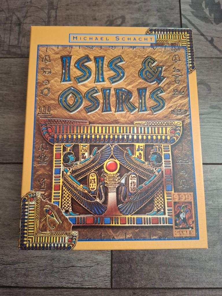 Gaaf spel Isis & Osiris, Een of twee spelers, Ophalen of Verzenden, Zo goed als nieuw, 999 Games bv