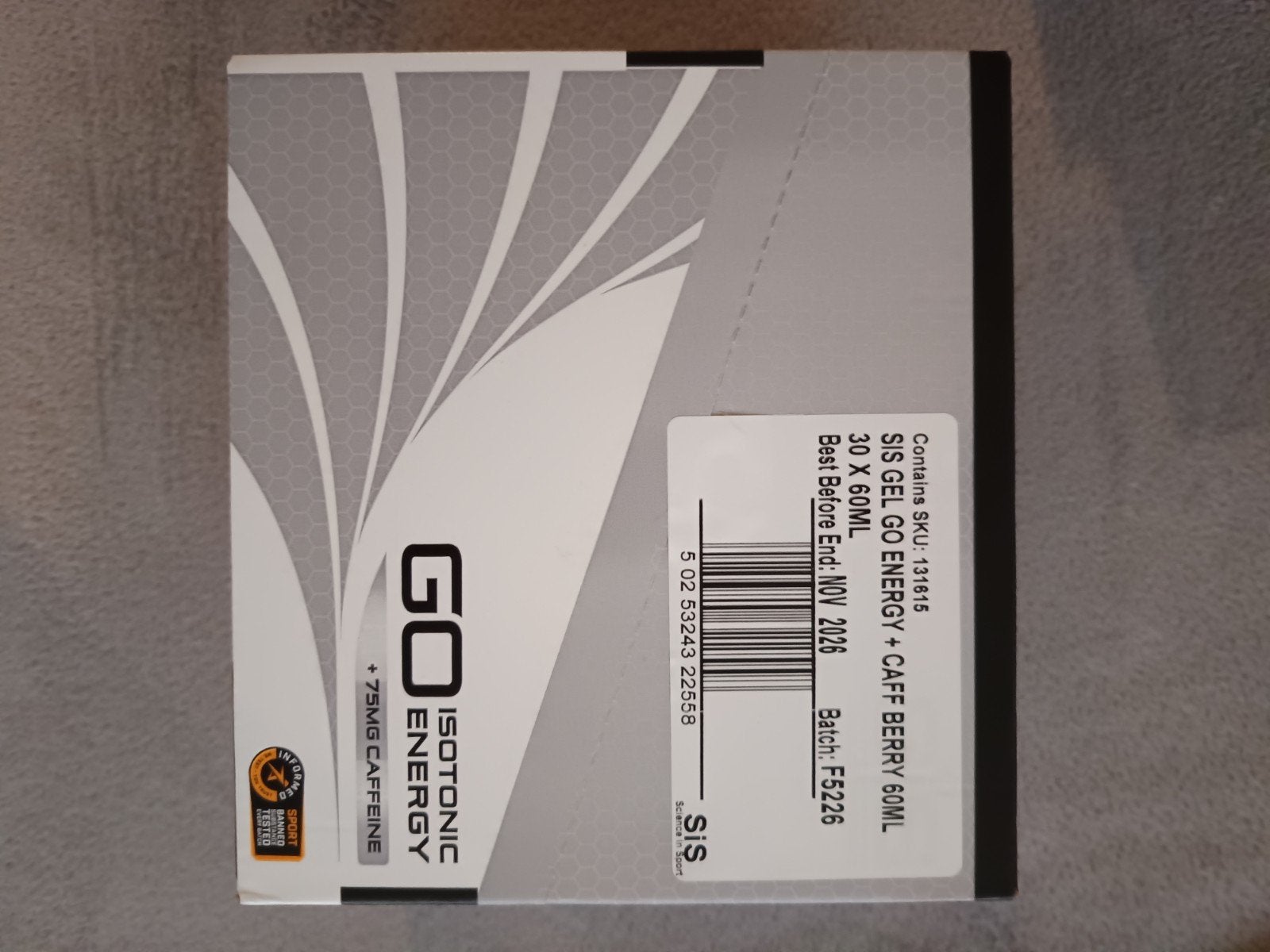 SIS GEL GO ENERGY + CAFFEINE, Ophalen of Verzenden, Nieuw, Poeder of Drank