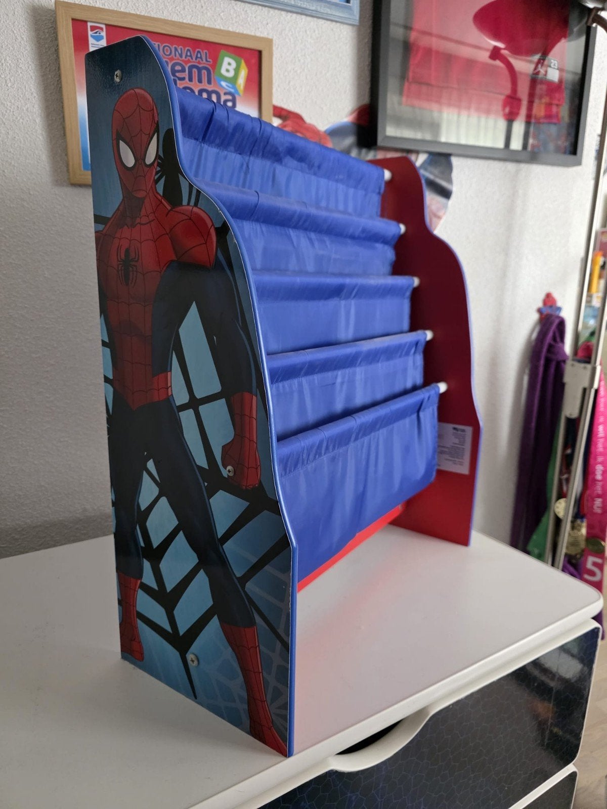 spiderman rekje, Ophalen