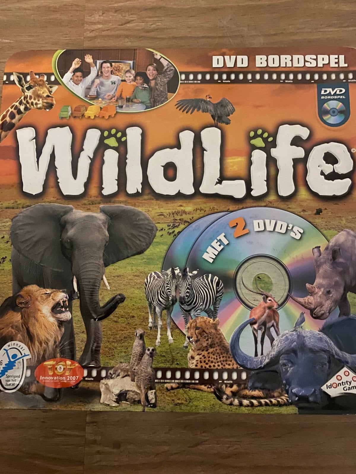 Wildlife DVD Bordspel - Avontuurlijk Gezelschapsspel, Hobby en Vrije tijd, Gezelschapsspellen | Bordspellen, Drie of vier spelers