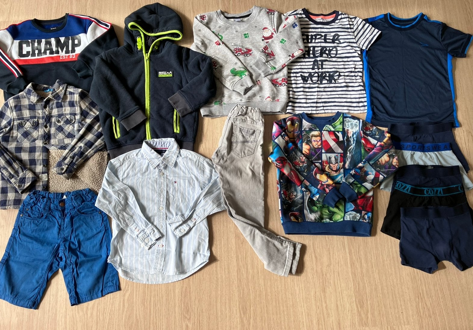 Jongens kledingpakket 110/116, Kinderen en Baby's, Ophalen of Verzenden, Zo goed als nieuw, Maat 110