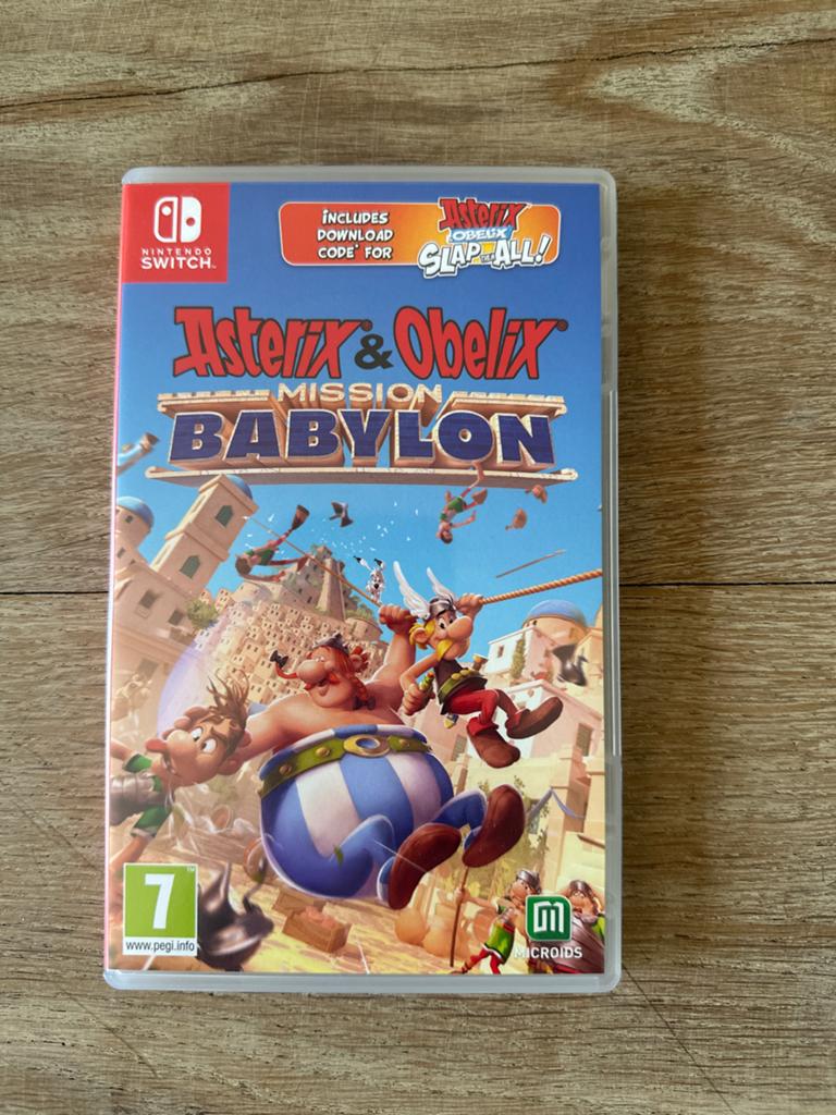 Asterix & Obelix: Mission Babylon - Nintendo Switch, Avontuur en Actie, 1 speler, Ophalen of Verzenden, Zo goed als nieuw