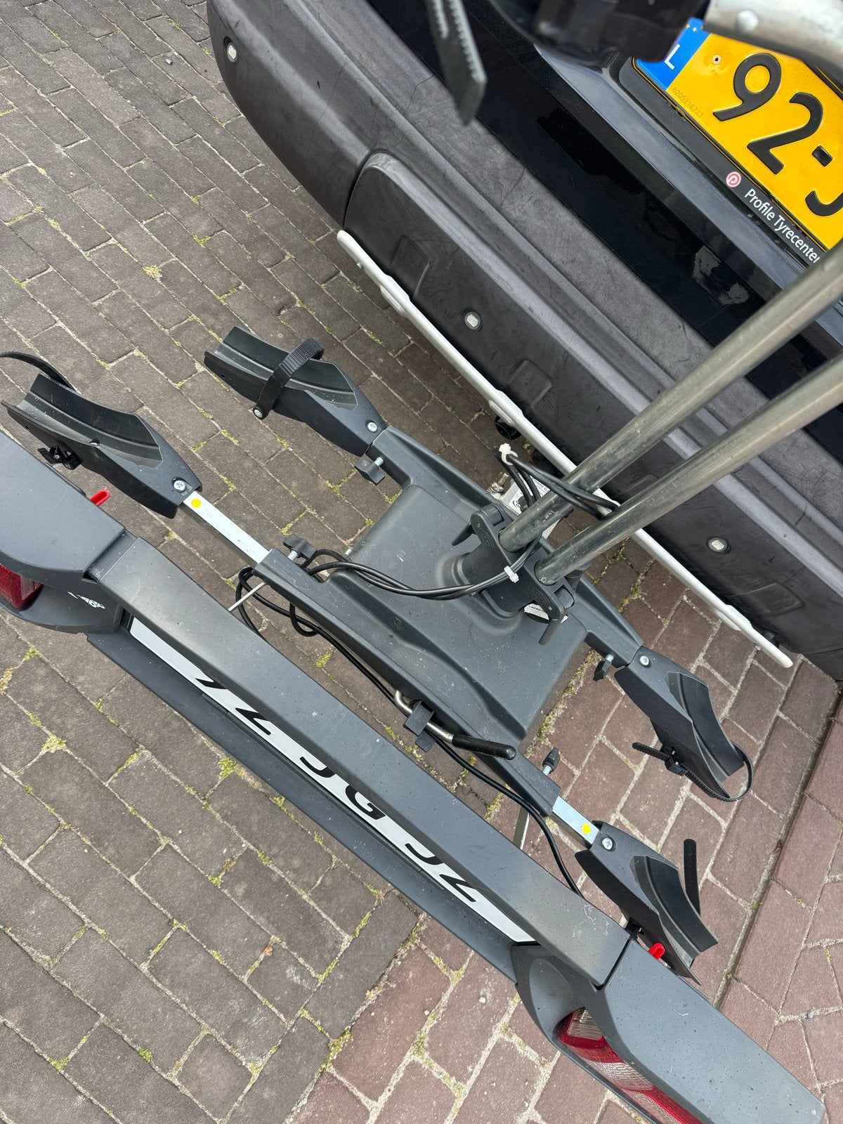 Twinnny Load Power Carrier Trekhaakdrager Fietsendrager, Gebruikt, Ophalen of Verzenden, 2 fietsen, Trekhaakdrager
