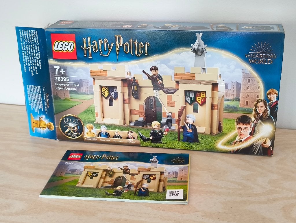 Harry Potter LEGO - Eerste vliegles (76395), Lego, Harry Potter, Ophalen of Verzenden, Zo goed als nieuw