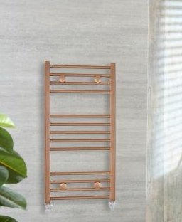Hudson Reed Handdoekradiator (nieuw) - Bronskleur 120x50cm, Ophalen, Nieuw, Overige typen, 80 cm of meer