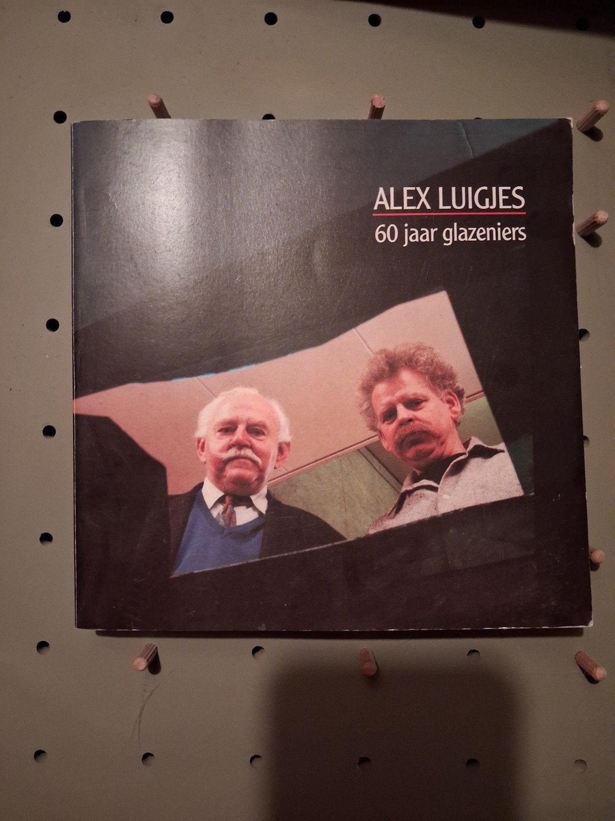 Alex Luigjes: 60 jaar glazeniers - Boek over glas-in-lood, Ophalen of Verzenden, Gelezen, Fotografie algemeen, Alex Luigjes