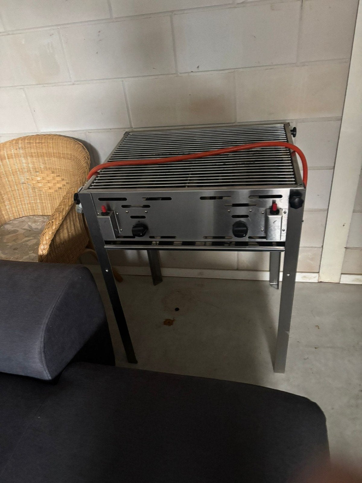 horeca gas barbeque bbq Hendi, Ophalen, Gebruikt, Metaal, Minder dan 50 cm